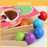 Bead Wooden Lotso Feeding Game Educational Toy For Kids Cognitive Enhancement