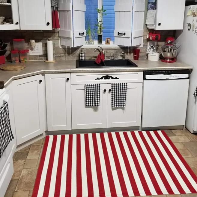 Outdoor and Indoor Mats Christmas Horse Print Floor Mats Welcome Mats Home Living Rooms Kitchens Bedrooms and Room Decorations