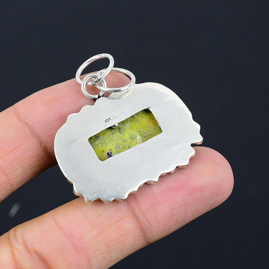Sisters Day Deal Atlantisite Gemstone Daughter Pendant Jewelry Sterling Silver