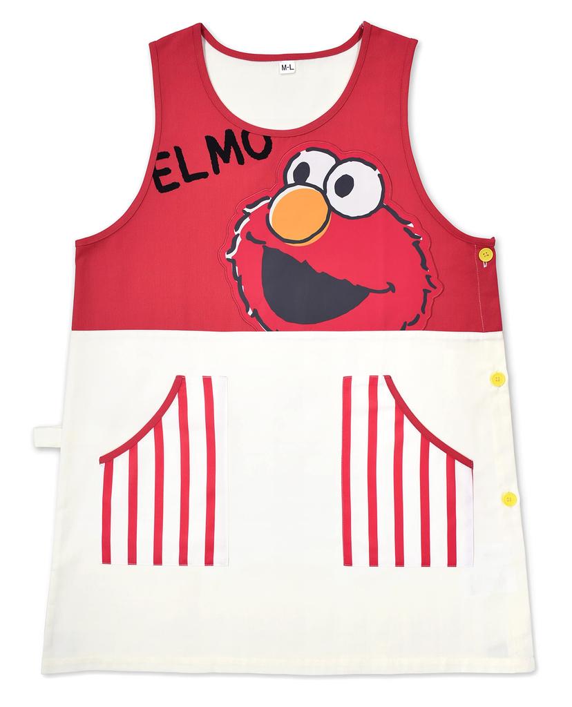Sesame Street Apron Elmo Red [ST-IS0001]