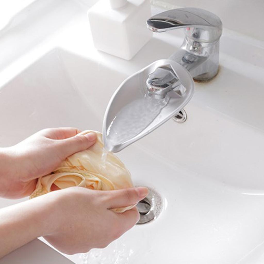 Faucet Extender Children Hand Washing Assist Splash Proof Sink Spout Wash Helper for Bathroom Kitche