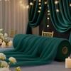 Organza Tulle Fabric, Sheer Silky Netting Fabric for Wedding Birthday Party Event Decorations Table Skirt DIY Decor Chair Bows