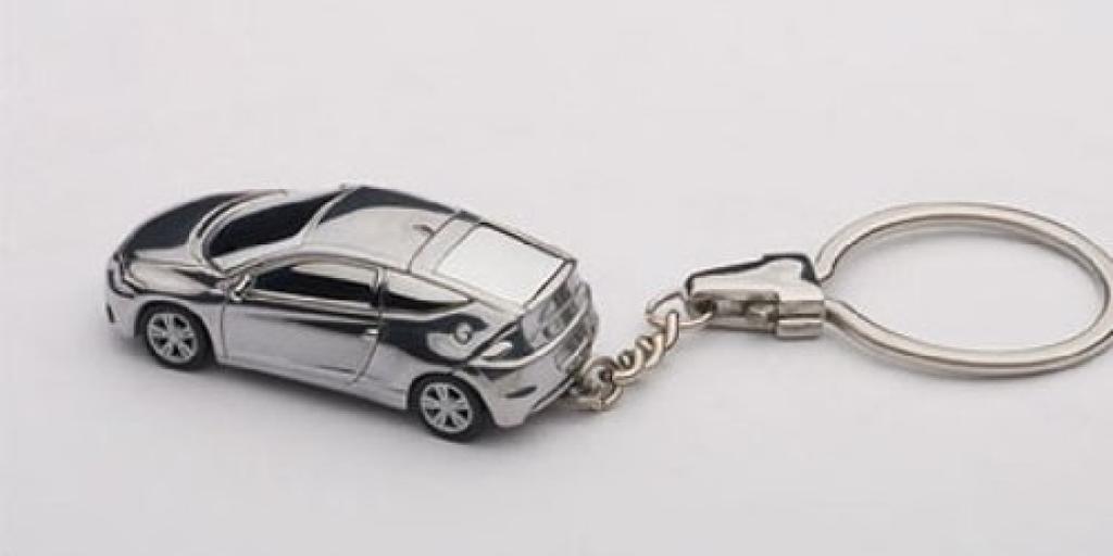 AUTOart Skala Honda nøkkelring Ferdig produkt 1/87 CR-Z (Aluminium)