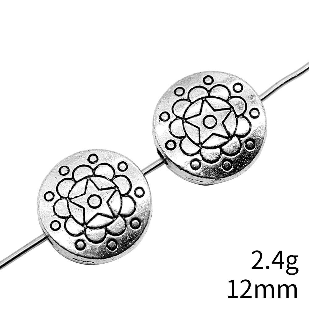 Bead Material Jewelry & Accessories Flower Small Hole Beads Spacer Accessories Parts Beads Jewelry Making Findings For Diy