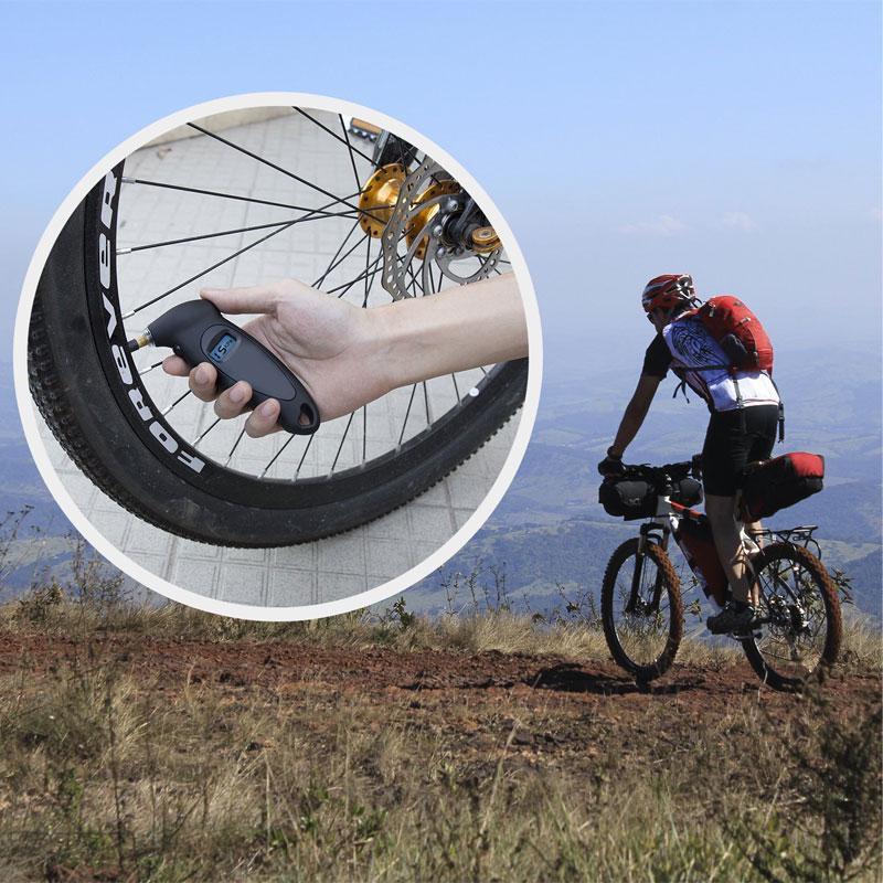 Manometru pentru presiunea aerului în anvelope auto Manometru digital pentru presiunea în anvelope Iluminare din spate Contor digital de monitorizare a presiunii în anvelope de înaltă precizie