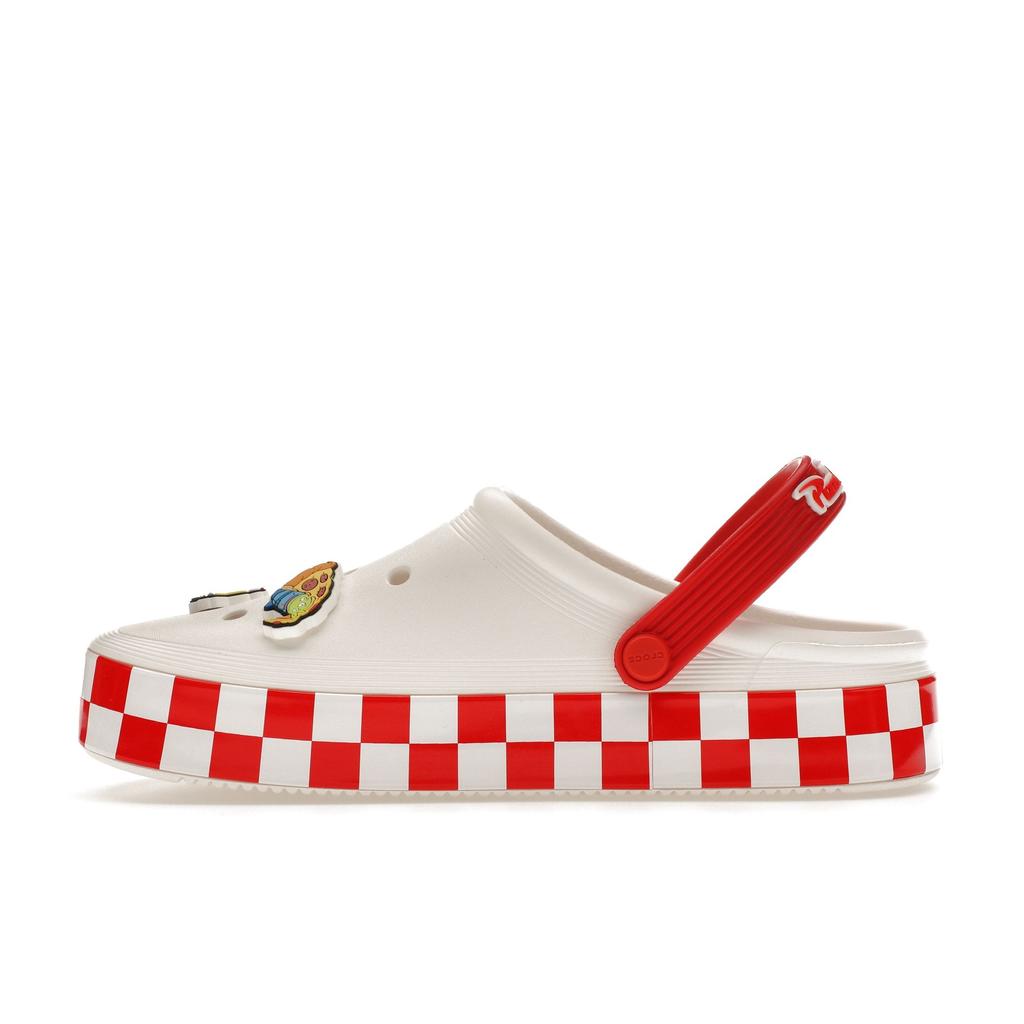 Toy Story x Crocs Zueco Off-Court Pizza Planet Zapatillas para Mujer Blanco 209816-100