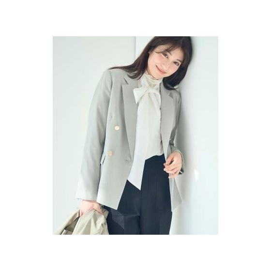 ROPE  PICNIC Clear twill gold button jacket/ceremony setup compatible (green (35))