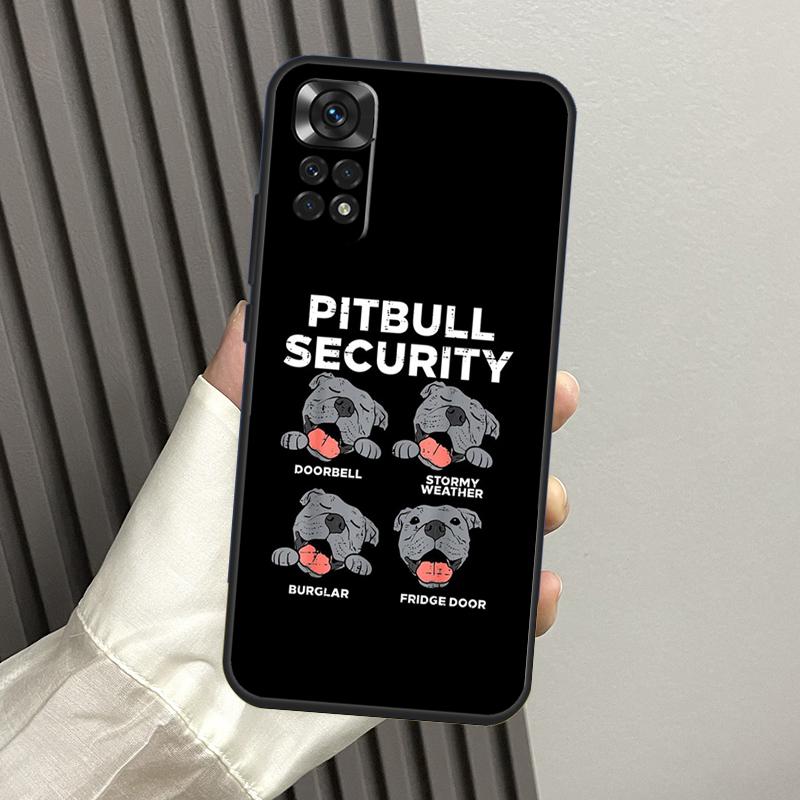Pitbull Dog Case For Xiaomi Redmi Note 14 13 Pro 12 11 10 15 Pro Plus Redmi 14C 13C 15C 10C 12C 15 Funda