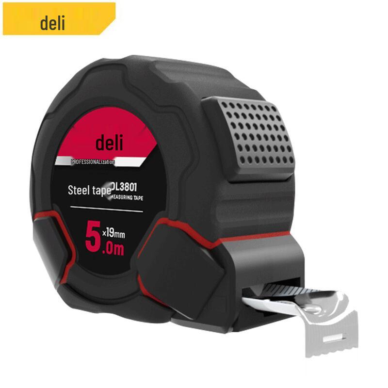 Deli Self-Locking Nylon Coated Steel Tape Measure