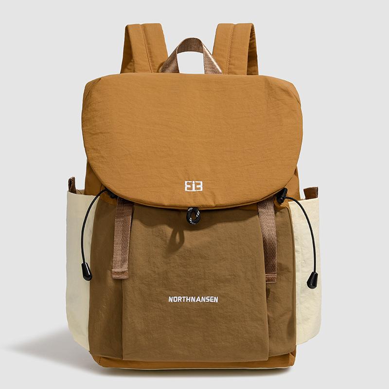 Schoolbag New Travel Backpack Women's Simple Leisure Large Capacity Mountain Outdoor Hiking Light Backpack Men