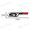 3D Chrome Metal GT Logo Emblem Fender Rear Trunk Body Sticker For Peugeot 208 308 508 2008 3008 5008 GT Line Decoration