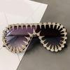 Popular Crystal Studded Frame Sunglasses for Youth Adult Fashion Enthusiasts Eyeglasses for Various Occasion and Outfit
