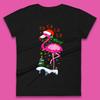 Fa La La La Mingo Flamingo Christmas Womens T Shirt Mens Tops Tees Unisex