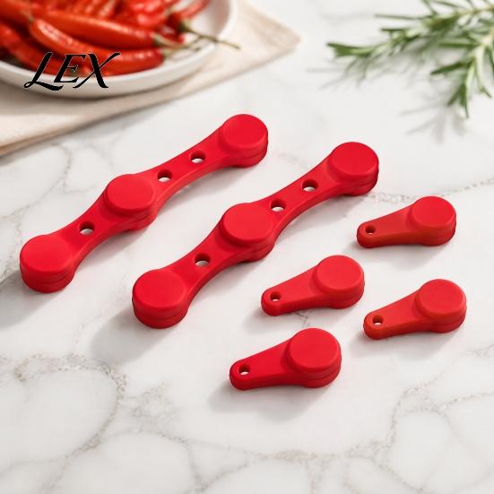 Air Fryer Paper Stabilizer Magnetic Parchment Clips, Food Grade Silicone Buckle, Heat Resistant Clip Holder for Secure Liner Placement And Even