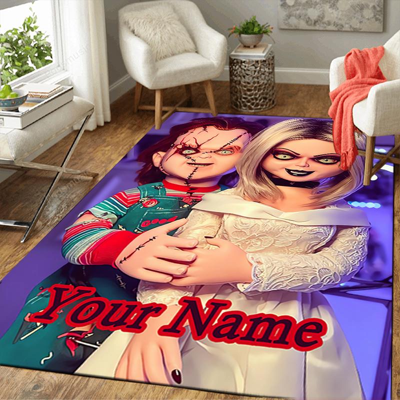 Custom 1Pc Chucky'S Honeymoon Horror Rug Office Carpet Indoor Outdoor Entrance Doormat Nonslip Soft And Comfortable Living Room D291518