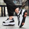 6 Wheels Children's Roller Skates Shoes Detachable Shoes with Wheel 2 In 1 Removable Pulley Skate Skating Parkour Racing Sneaker