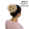 S-noilite Synthetic Elastic Band With Hair Curly Chignon Hair Women Drawstring Ponytail Hairpieces Black Brown Blonde Hairpiece