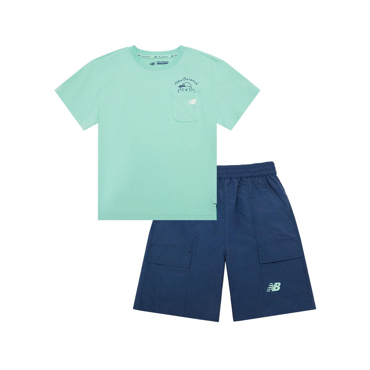 

New Balance Casual Sportswear Mint Green Children Aged 3 7 Years Old ND2SE2V063-84 120