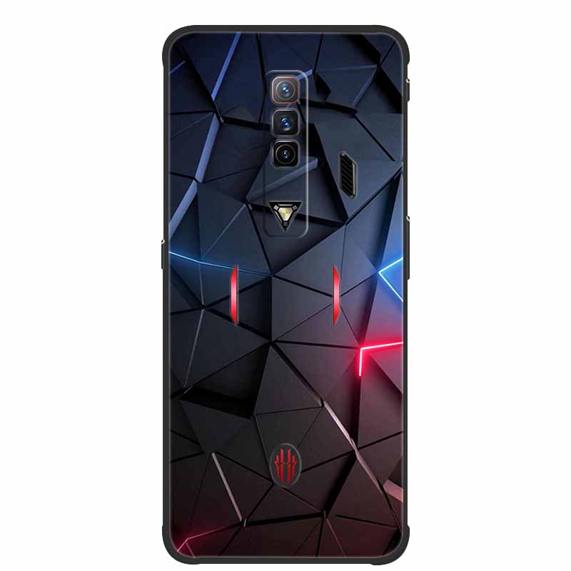 For ZTE Nubia Red Magic 7 Cases 7Pro Fashion Soft TPU Silicone Back Cover For Redmagic 7 Pro Phone Cases Shockproof Fundas 2022