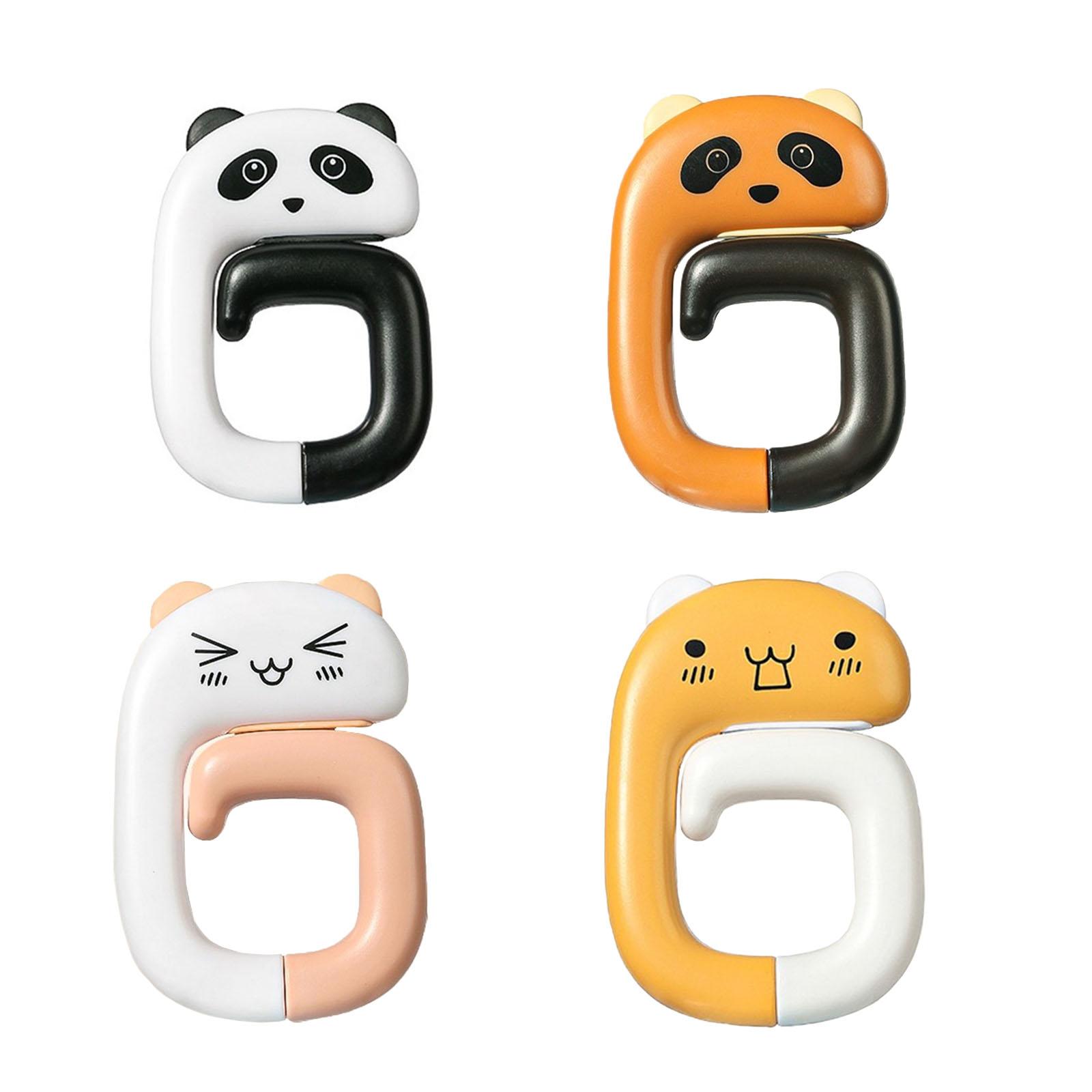 

4 шт./комплект крючок для сумки настольный держатель для сумки портативный настольный крючок для сумки складной женский крючок для школьной сумки крючок на стол