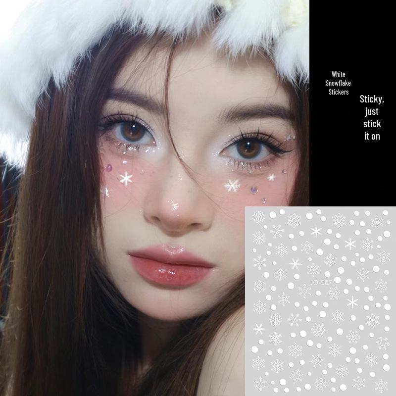 

Золотые Звезды Наклейки для Лица и Ногтей: Самоклеящиеся украшения для макияжа, искусства и фотографии