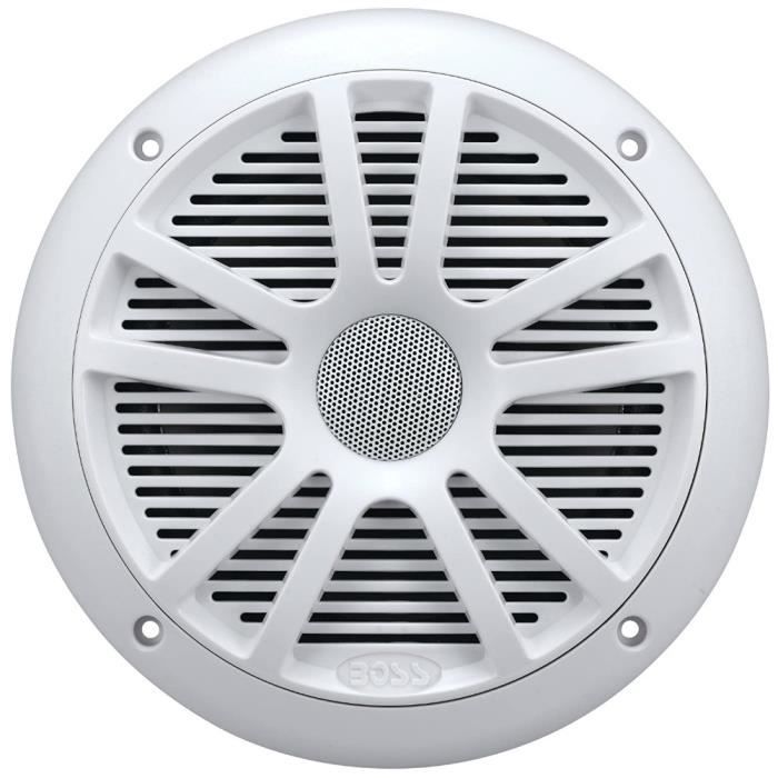 2 Haut-parleurs BOSS AUDIO SYSTEMS MR6W 6,5" 16,50 Cm 90 Watt Rms 180 Watt Max Étanche, Par Paire + 5 Sticker Cadeau