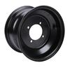 19x7-8 8 Inch ATV Front Wheel Rim 4 Bolt Holes 19x7.00-8 High Strength Steel Wheel Hub Rim for Go Kart Quad Dirt Bike Buggy