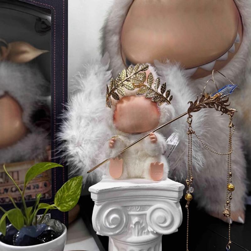 Engelsflügel Für Labubu Puppen Zubehör Stilvolles Kawaii Outfit Set Geeignet