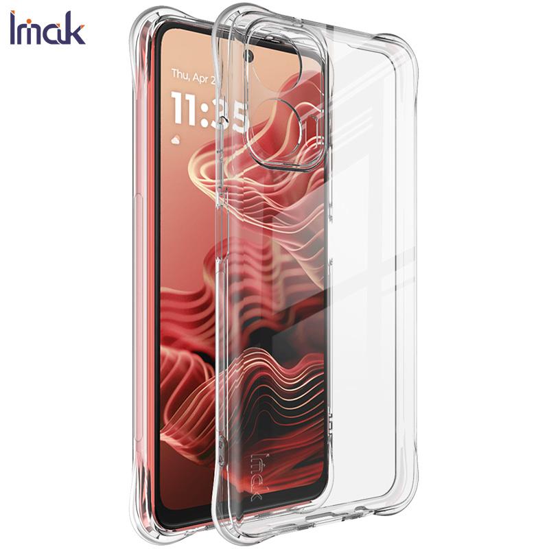 Für Moto G35 5G Handyhülle IMAK Stoßfeste Weiche Hülle