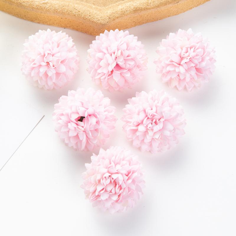 5/10pcs Silk Hydrangea Wedding Garden Roses Arch Home Decora Festival Wreaths Fake Plants Artificial Flowers Ball Chrysanthemum