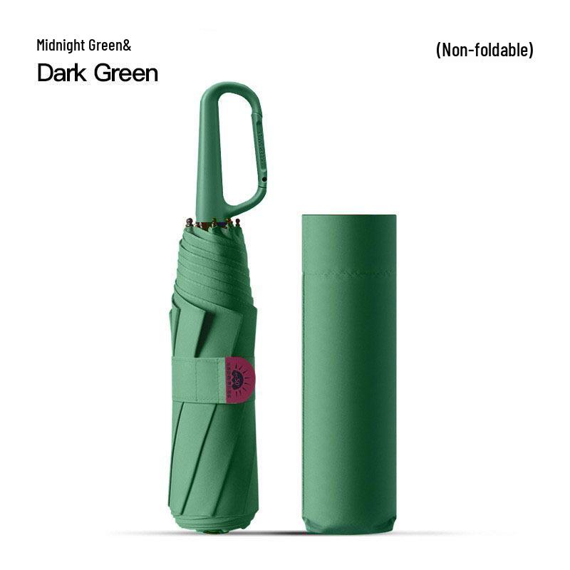 Hand-Opened Dual-Use Umbrella with Memory Patch: Easy to Fold, Store, and UV-Protected for All-Weather Use.