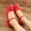 Modern Dance Shoes Women Girls Dancing Shoes Middle Heel  3.5CM 5CM Ballroom Suede Rubber Sole Latin Dance Shoes for Women