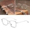 Blue Ray Blocking Anti-Blue Light Glasses Eye Protection Ultralight Computer Goggles Metal Square Eyeglasses Men Women