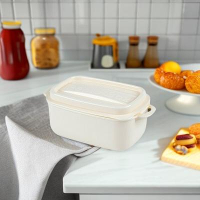 Scatola Pranzo Riscaldabile nel Microonde in Materiale PP Asino 150ml 310ml 510ml Adatta per Cibo Casalingo, Conservazione Snack, Riunioni all'Aperto