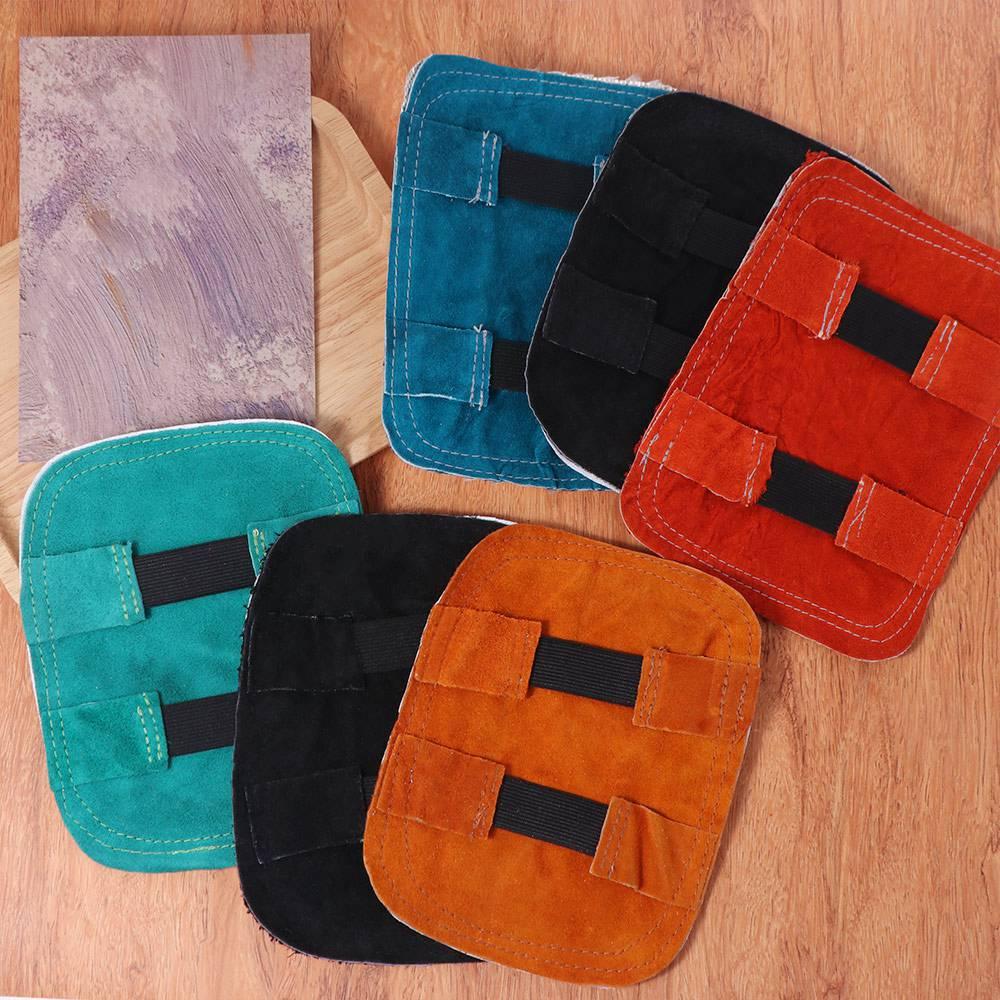 Thickening Welding Gloves Pad High Temperature Resistant Welding Hands Shield  Industrial Boiler