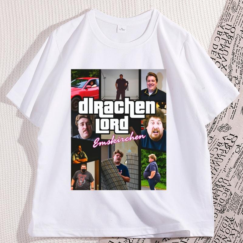 Funny Dragon Game TShirt Men Women Casual Cotton Short Sleeve Round Neck Tshirt Loose Streetwear High Quality Comfortable Tops