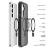 Für Samsung Galaxy S25+ Hülle DUX DUCIS Yind Serie PC+TPU Handyhülle Kompatibel mit MagSafe mit Aufsteller