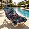 Batman Print Beach Towel Design, Soft, Lightweight. for Home Bathroom, Spa, Pool, Yoga, Surfing, Camping, Gift for Family, Friend