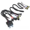 1.6M H4 Headlight 4 Headlamp Relay Wiring Harness Car Light Bulb Socket Plug For Car Auto Headlight Accessories