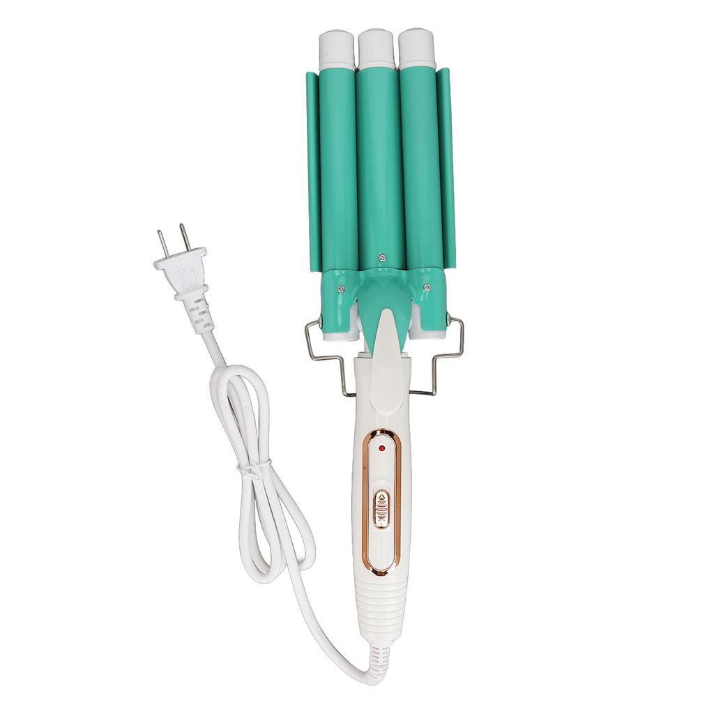 Hair Waver Curling Iron Adjustable Temperature Versatile Rotating Cord Hair Crimper for Home US Plug 100 To 240V