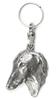 Azawakh, Tuareg Sloughi II - Silver-plated Dog Pendant, Handbag Decoration, Backpack Pendant by Art-Dog Brand