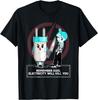 Electricity Will Kill You Funny Plug and Knife Graphic Tee Soft Cotton Casual T-Shirt for Men