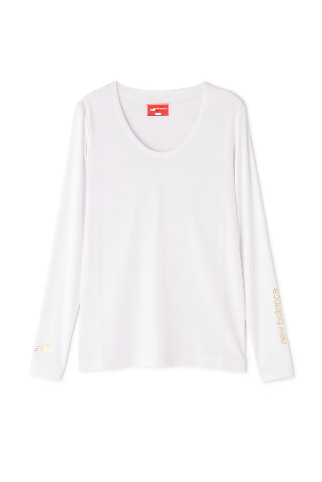 

Golf Long Sleeve Shirt to the Sweat Quick 1 [New Balance] Women s U-Neck (Cool Touch, Absorbent, Drying, Stretch) / 012-4167501 030_White [M]