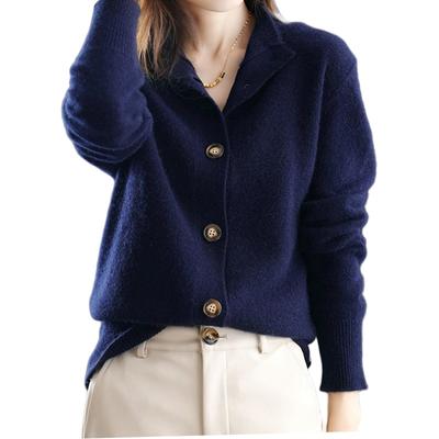LrisIuza Gilet Tricoté pour Femme, Manches Longues Couleur Unie Léger, Manteau Pull Décontracté Ouvert sur le Devant, Taille Unique
