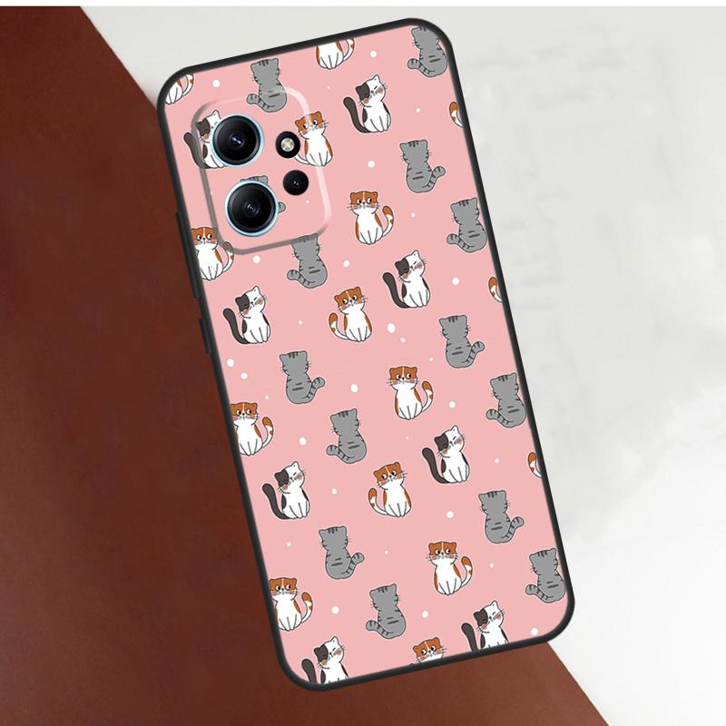 Funny Cat Collage Case For Xiaomi Redmi Note 14 13 9 10 11 12 15 Pro Plus Cover For Redmi 15 C 13C 12C 10C 14C