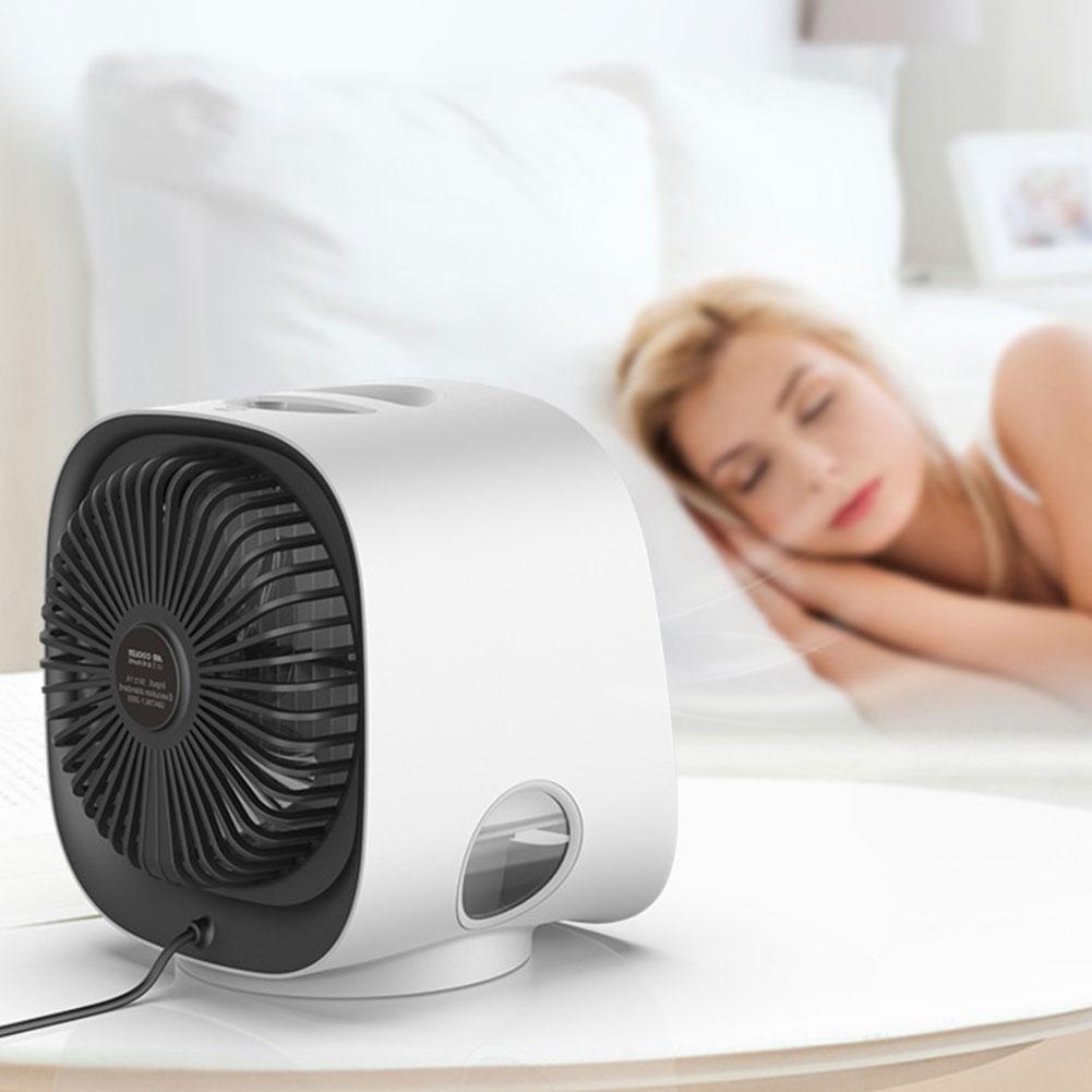 Portable Cooling Fan with Water Cooling Personal Fan 3 Speeds Desktop Fan for Home Office Bedroom