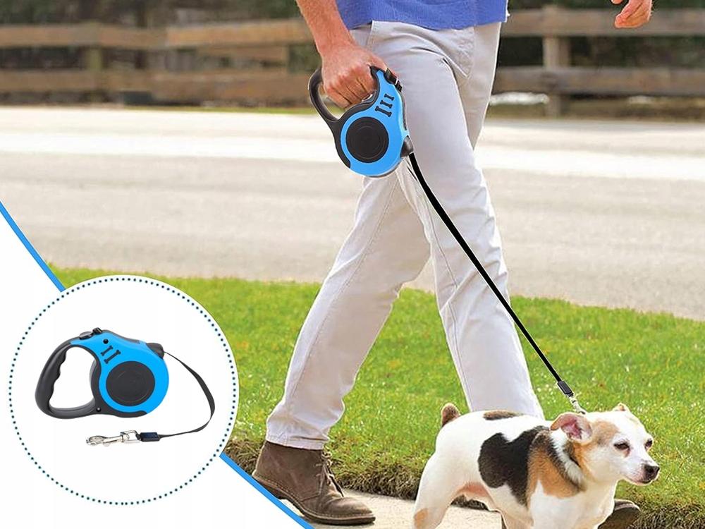 Automatic Leash 186 Bones 5M Blue (108) Gab_A