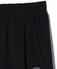 RAYFIKERS Wicked Smile One-Pleat Sweat Shorts Black (Mo7Pu493-076)