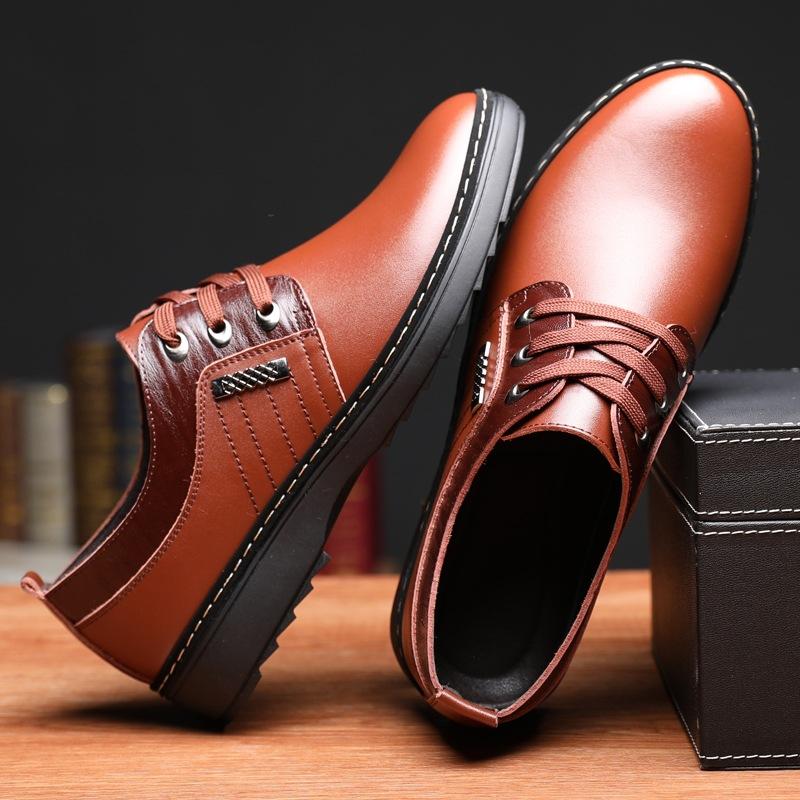 Classic Business Men's Dress Shoes Fashion Elegant Formal Wedding Shoes Men Slip On Office Oxford Shoes For Men 2019