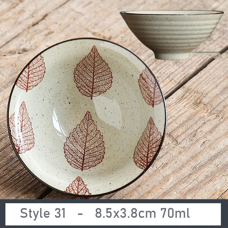 1 Stück Handgefertigte Konische Tasse Antike Pflanzenasche Porzellan Teetasse Reise Keramik Teeschale Anti-Verbrühungs Retro Meditationsbecher Teeset 70ml